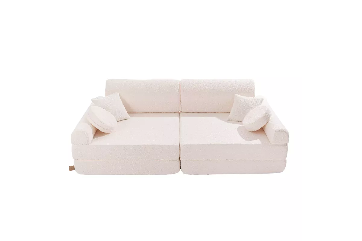 MeowBaby® Modułowa Sofa Premium, Boucle